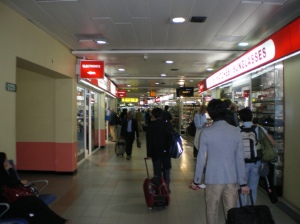 ナイロビの空港